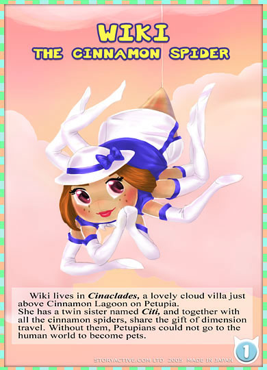 Wiki the Cinnamon Spider